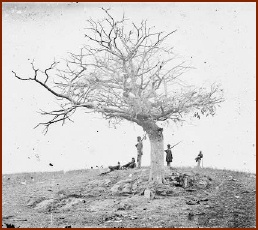 A Lone Grave — public domain photo courtesy of Antietam on the Web