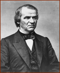 Andrew Johnson — publid domain photo courtesy of Wikipedia