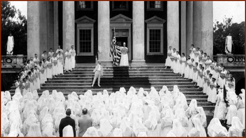 Red Cross Initiation Ceremony -- Public Domain Photo Courtesy of Wikipedia