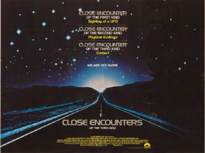 Close Encounters Poster © 1977 Columbia Pictures
