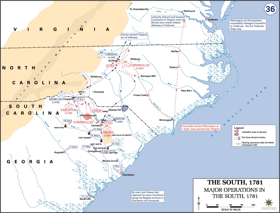 Revolutionary War Southern Theater